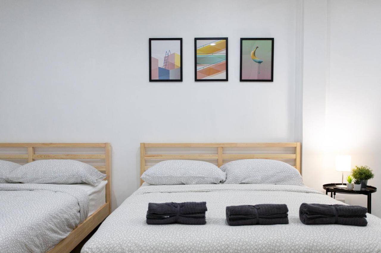 Studio di 45 m² in Appartamento con 1 bagno privato in zona Silom Bangkok Esterno foto